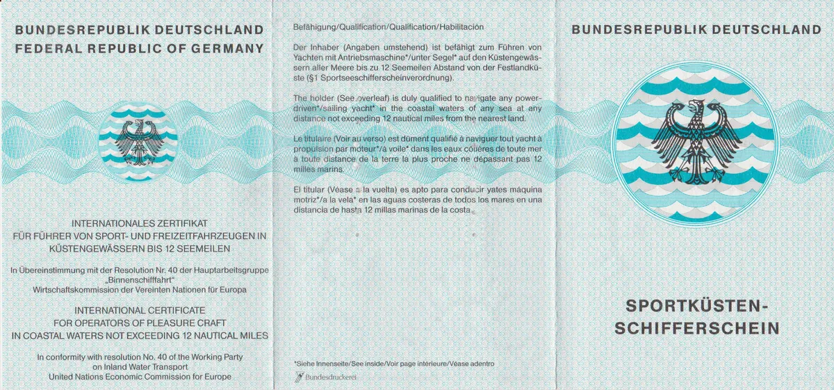 Sportküstenschifferschein SKS